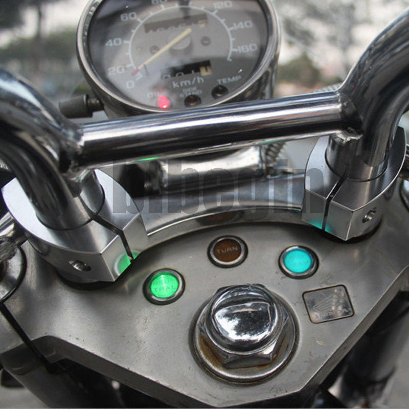 23-inch x 21-inch large motorcycle windshield, 7/8-inch/1-inch transparent handlebar windshield, universal.