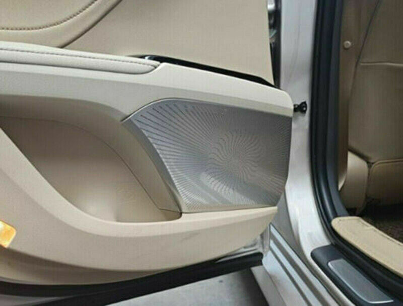 for Toyota for Camry 2018-2023 Silver Titanium Inner Door Horn Frame Cover Trims 4P