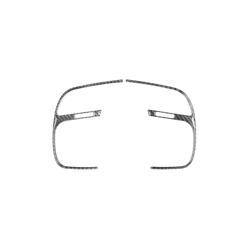 Carbon Fiber Style Dashboard Vent Vent Cover Trim for 20-22 for Subaru Outback- v