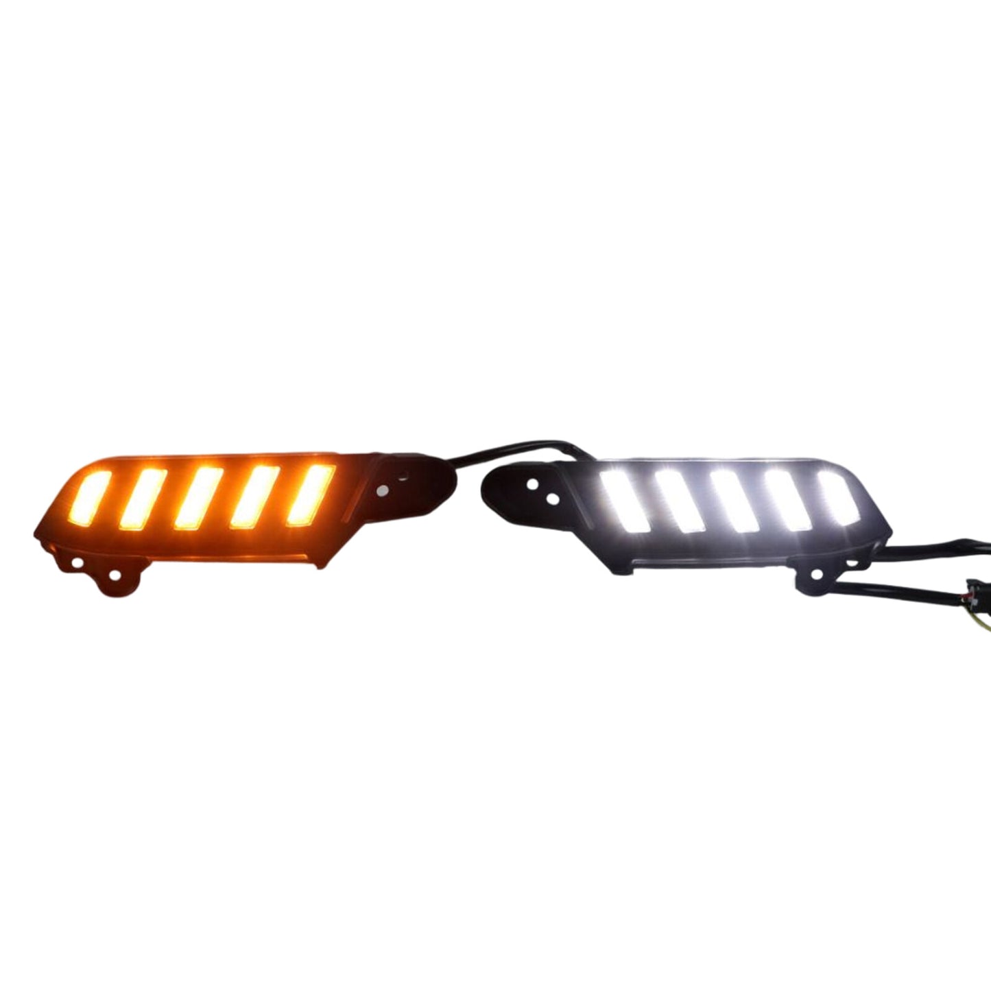 2x DRL Fit for Toyota Tacoma 2016-2022 LED Daytime Running Light Headlight AT