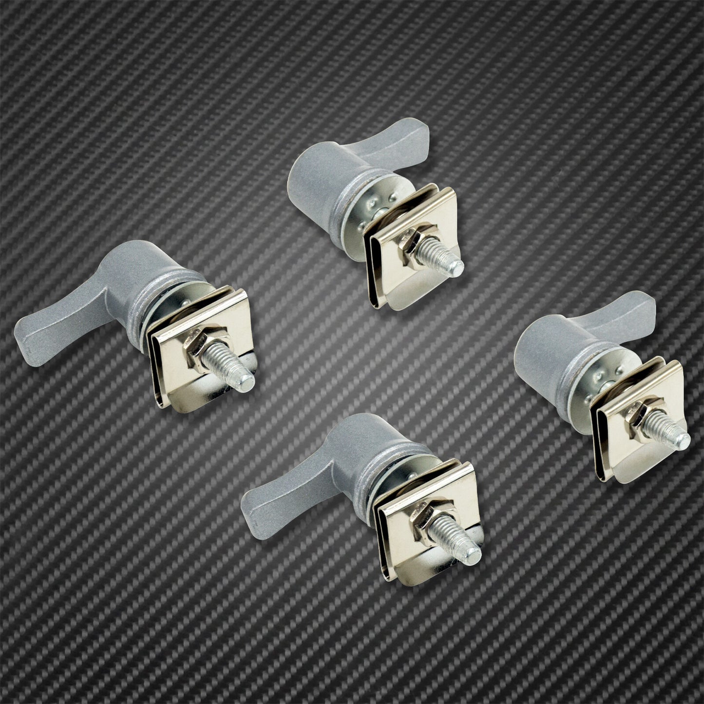 4pcs Chrome Hard Saddlebag Lock Mounting Screw Fit for Harley Touring 1993-2021 Q
