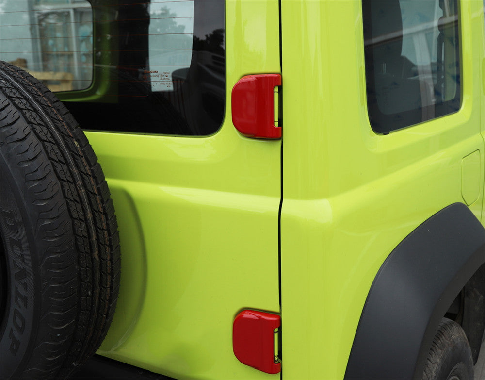 Red ABS Rear Door Tailgate Hinge Trim for Suzuki for Jimny 2019-2022 Car Accessories