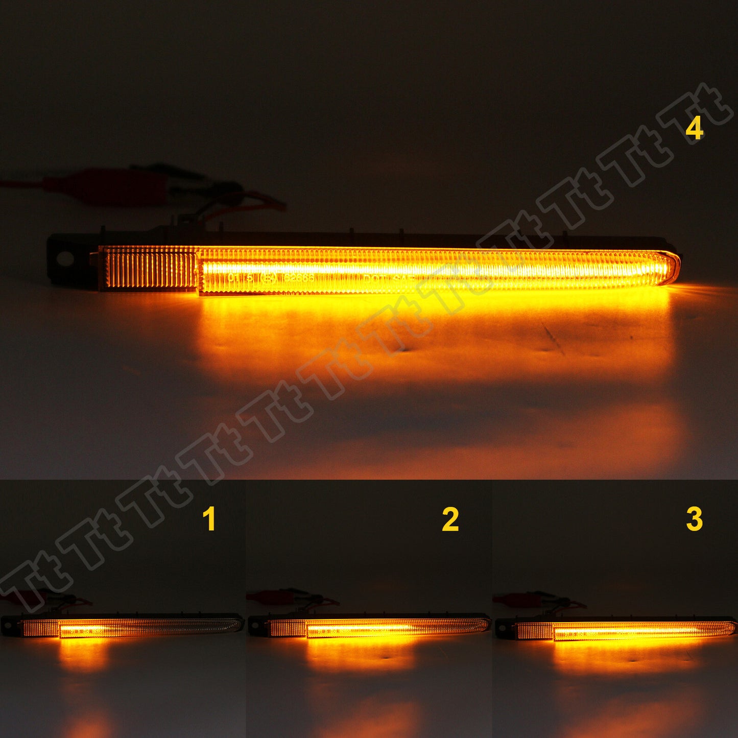Sequential LED Fender Side Marker Light Turn Signal for 07-13 M3 E90 E92 E93- v