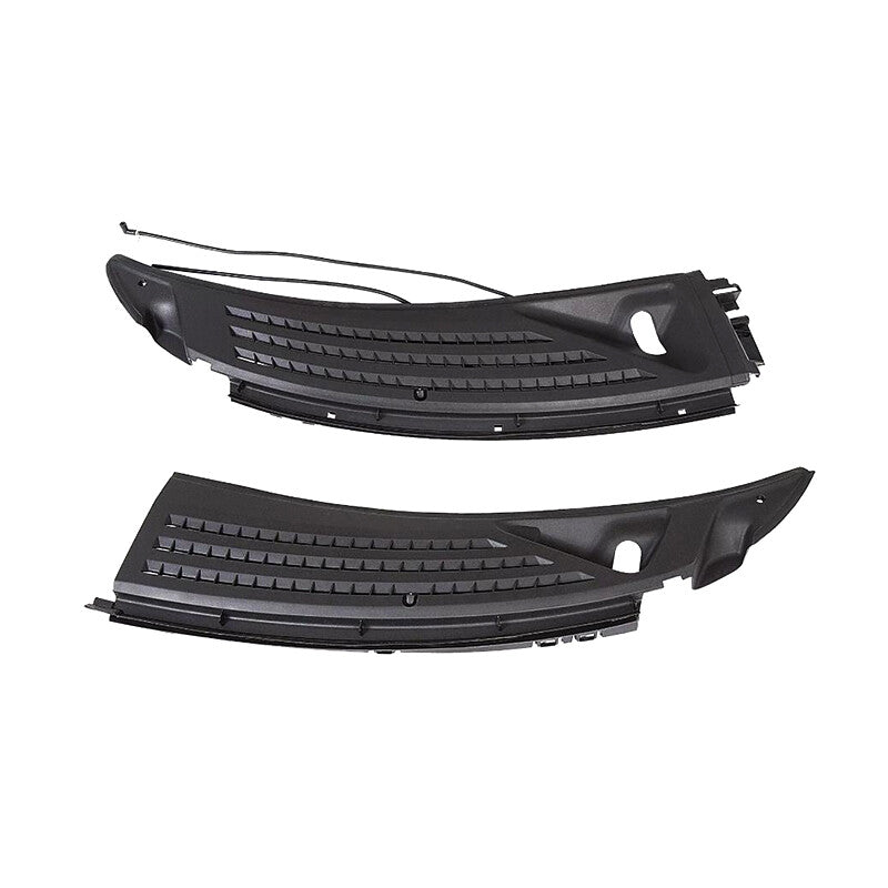 for Ford F150 09-14 Windshield Wiper Cowl Panel Grille Set w/ Seals Right Left