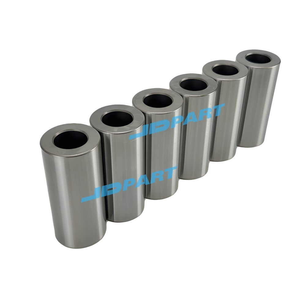 6-piece set of 6D105 piston pins for excavator engine parts -