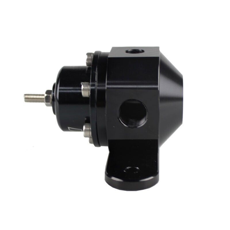Fuel Pressure Regulator CNC Aluminum PSI Adjustable High Pressure Anodized Black Q