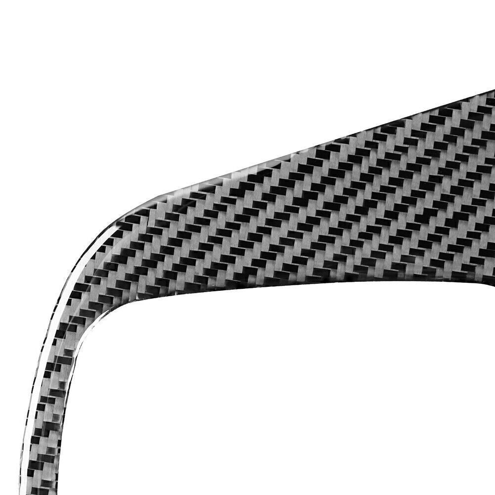 Fit for Honda CR-V CRV 2007-2011 2x Carbon Fiber Console Gear Shift Panel Cover Trim