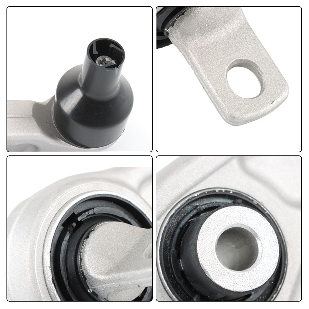 4 Pack Heavy-Duty Rubber Wheel Chocks¡ªNon-Slip, Reflective, with Nylon Rope