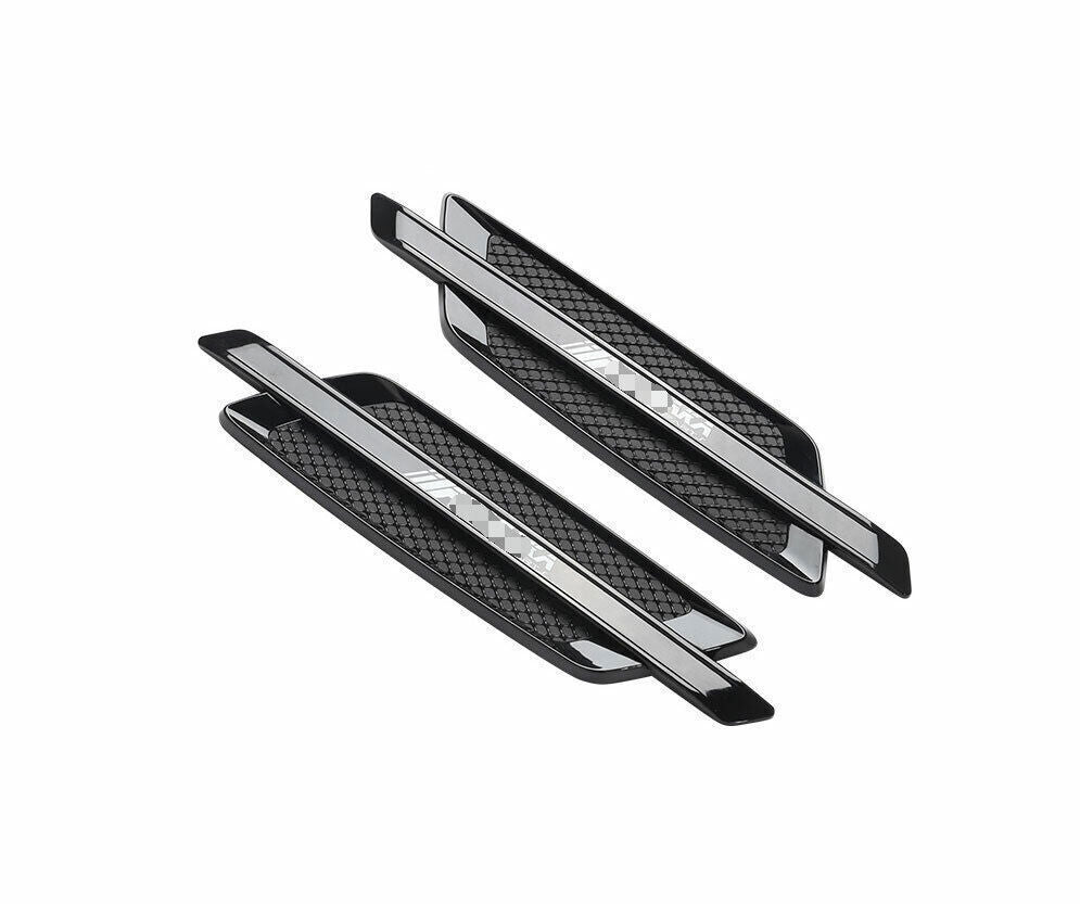 for Honda Accord 10th 2018-2022 2P Black Body Side Vent Fender Flank Cover Trim