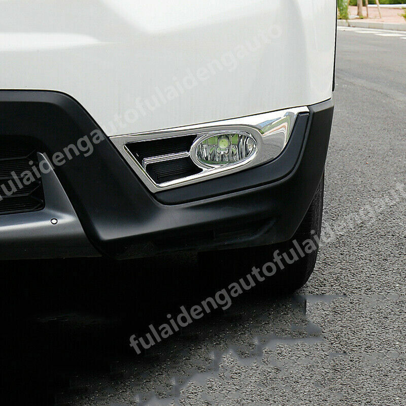 for Honda CRV CR-V 2017-2019 Chrome front Fog Light Lamp Trim Decoration Cover