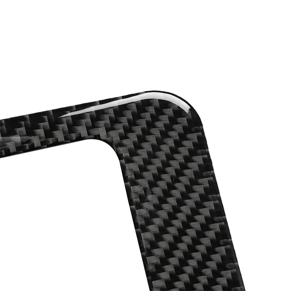 Red Carbon Fiber Gear Shift Inner Frame Cover For Ranger 2019-2022 Type A v