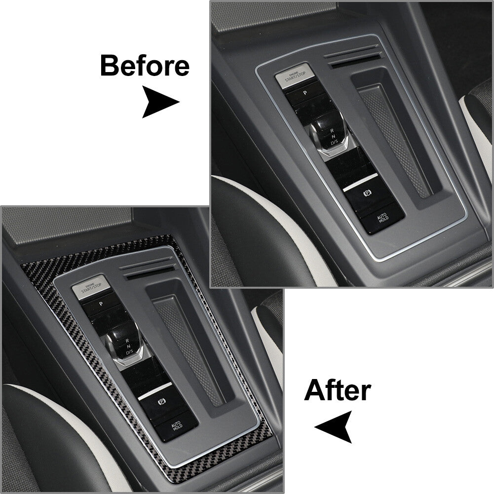 Gear Shift Panel Frame Cover Trim for Volkswagen for Golf 8 MK8 2021-2023