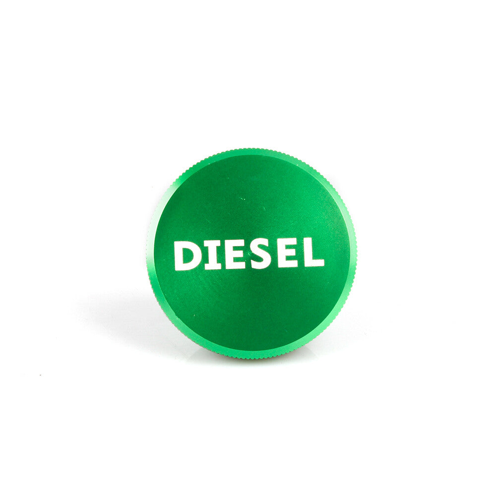 Aluminum Green Diesel Billet Fuel Cap Magnetic for 2013-2017 for Dodge for Ram Replace Q