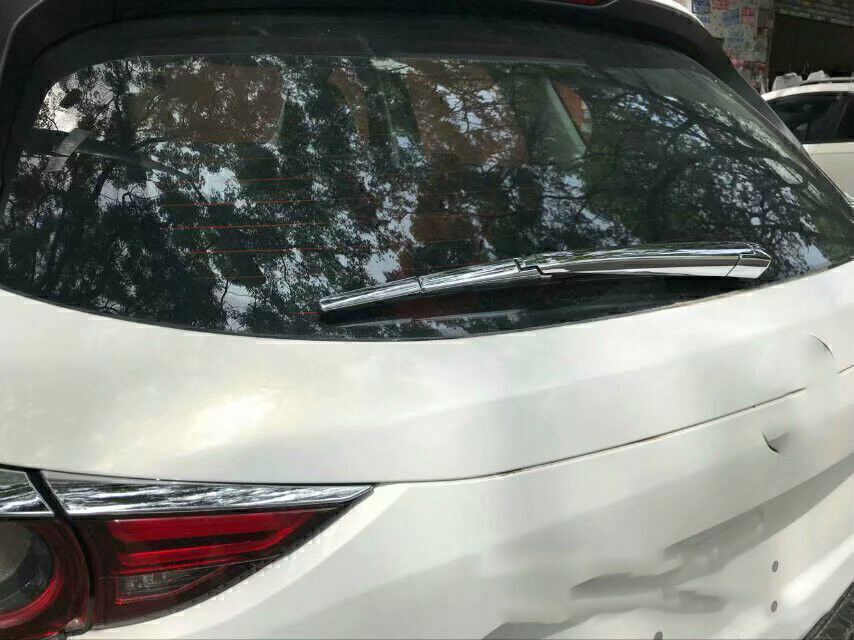 for Mazda CX-5 2017-24 ABS Chrome Tail Rear Window Wipers Molding Cover Trim 4X