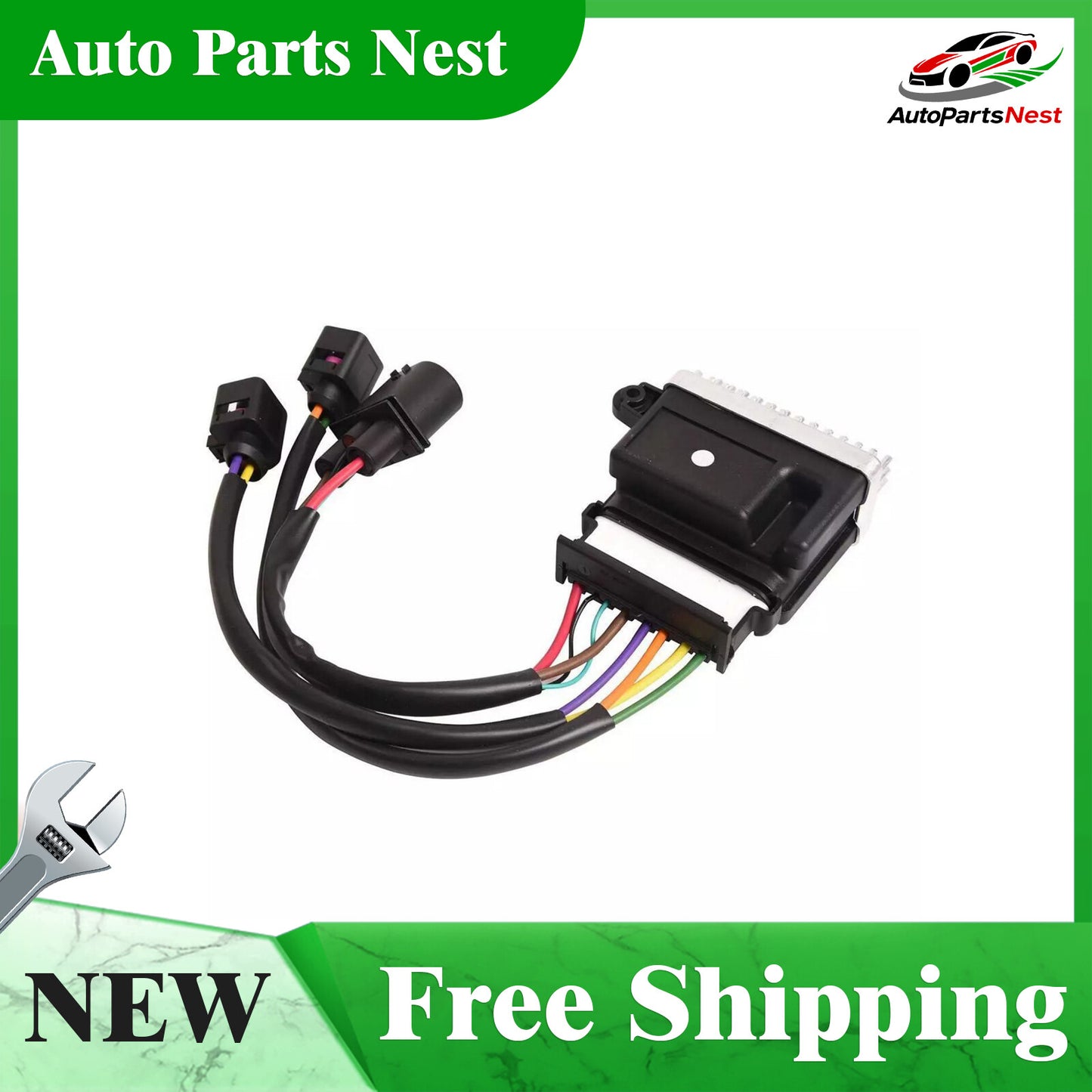 Cooling Fan Control Module for Audi for A4 for A5 Quattro 2009-16 Q5 2010-16 8k0959501G Q