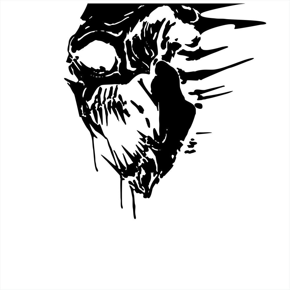 2Pcs Skull Decals Sticker For Car Truck Pickup Trunk Bed Tailgate Accessories
