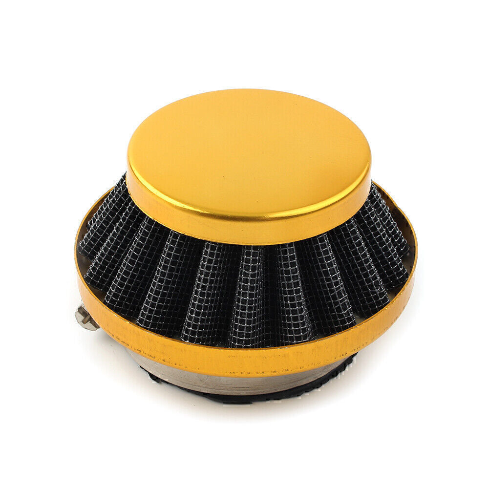 42 44mm Air Filter For 47cc 49cc 2 Stroke for Mini Dirt Pocket Bike ATV Quad Gold Q