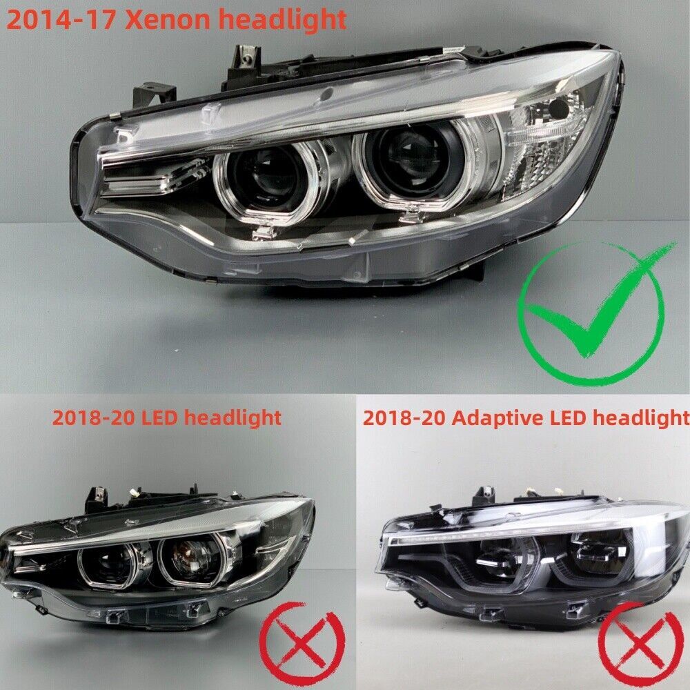 for BMW F80 M3 F82 M4 F32 4 SERIES 14-17 XENON HEADLIGHTS CSL YELLOW DRL MODULE