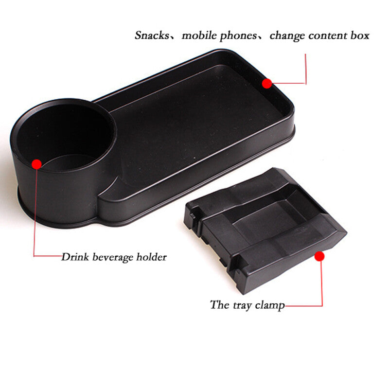Car for seat gap filling storage cup holder beverage bottle holder storage box bracket - n