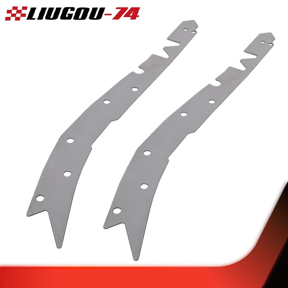 1 pair of frame rust repair plates fits 1995 - 2004 for Tacoma Silver - v