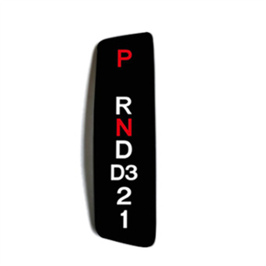 Black Auto Gear Stick Selector Display Panel Sticker for Honda for Accord 2008-2013 Q