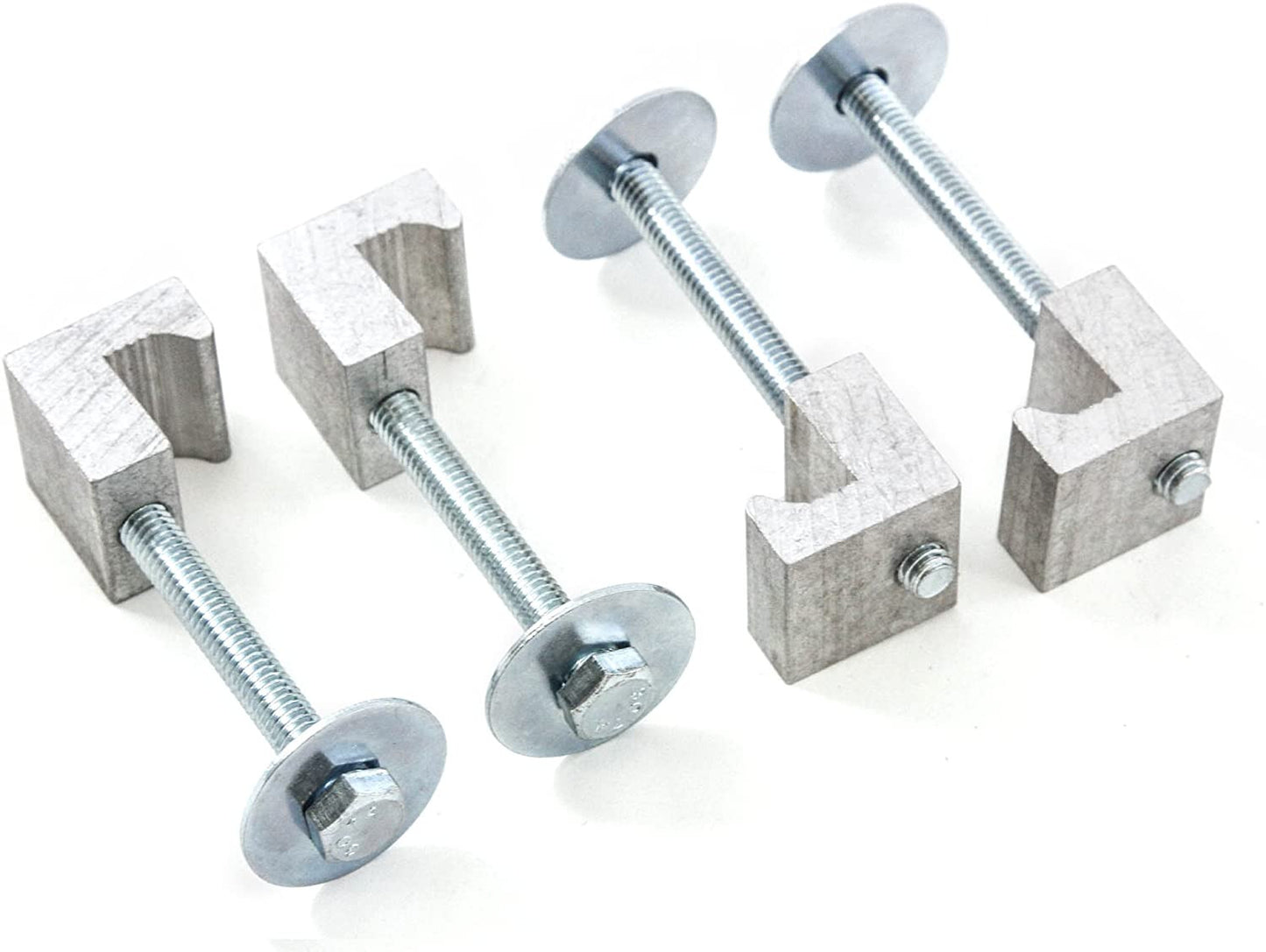 2-piece/4-piece toolbox with aluminum J-hook clasp, cross toolbox, and aluminum pickup.