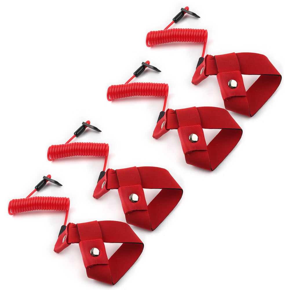 Stop Kill Key Floating Safety Wrist Lanyard for Yamaha Jet Ski Wave Runner 4PCS Q