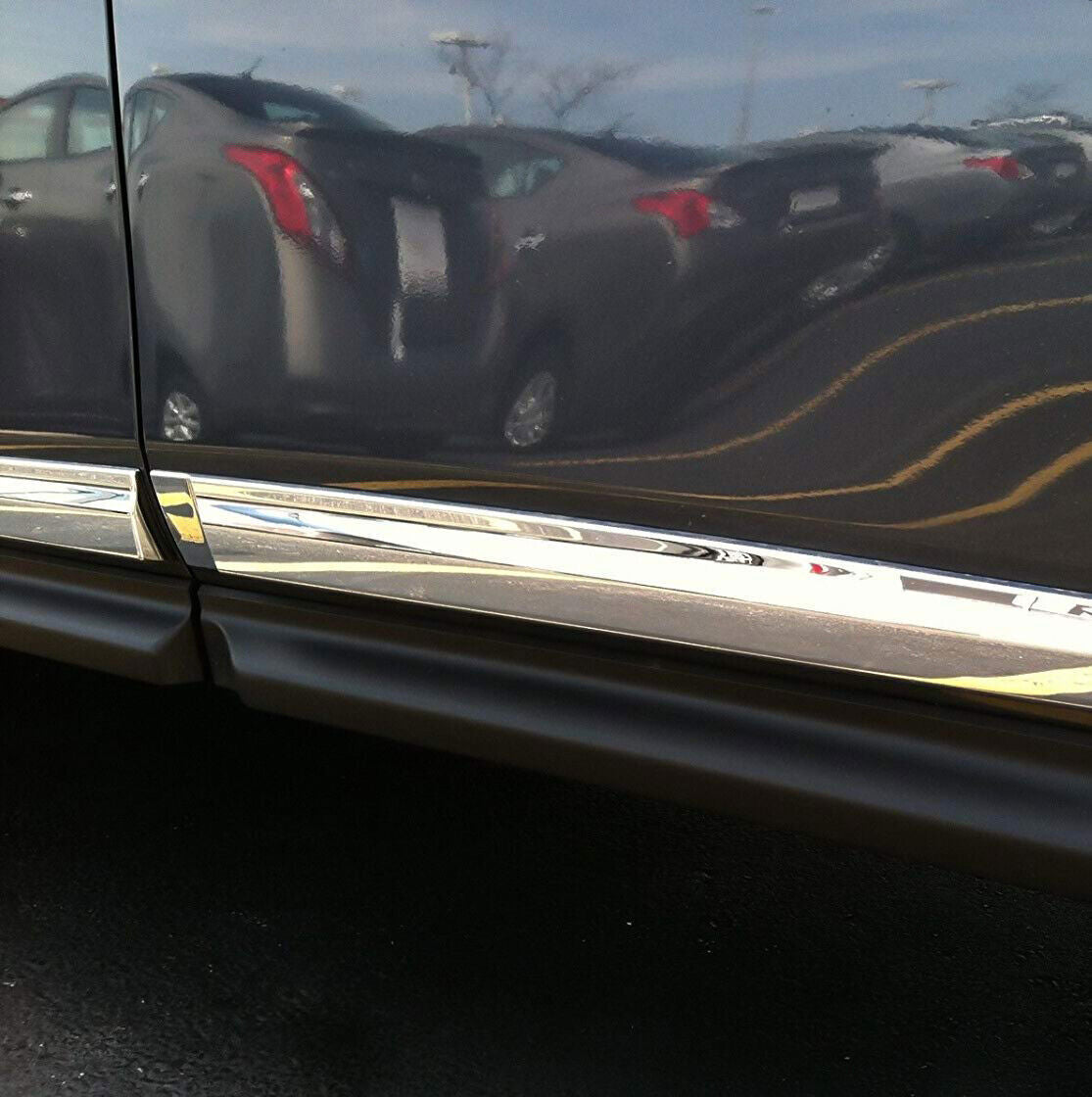 for Nissan Altima 2014-2018 Chrome Plastic Car Door Body Side Molding Cover Trim