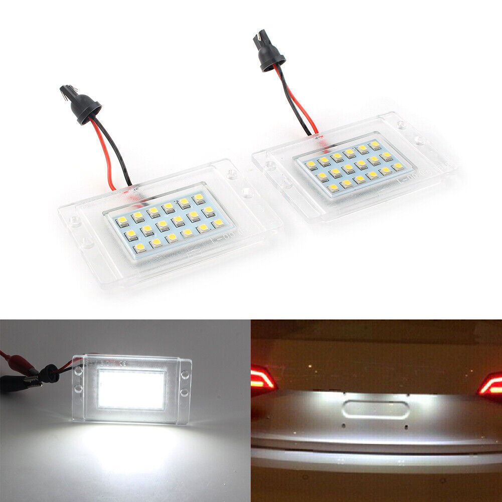 2Pcs 18LED License Plate Light Error for Volvo 855 93-97 V70 V70 XC 1997-00