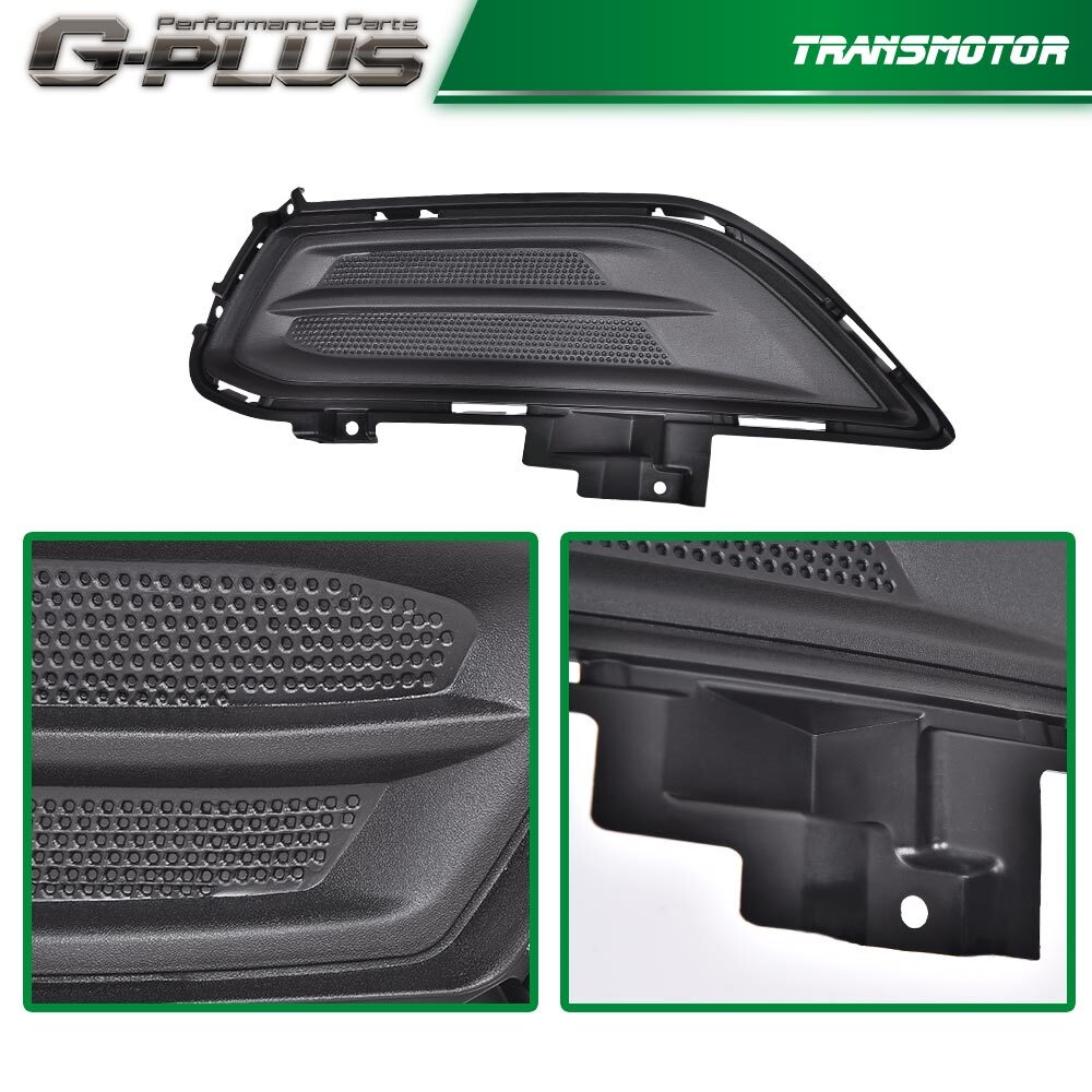 Fits for Fusion 2013 - 2016 front bumper fog lamp cover left and right 1 pair - v
