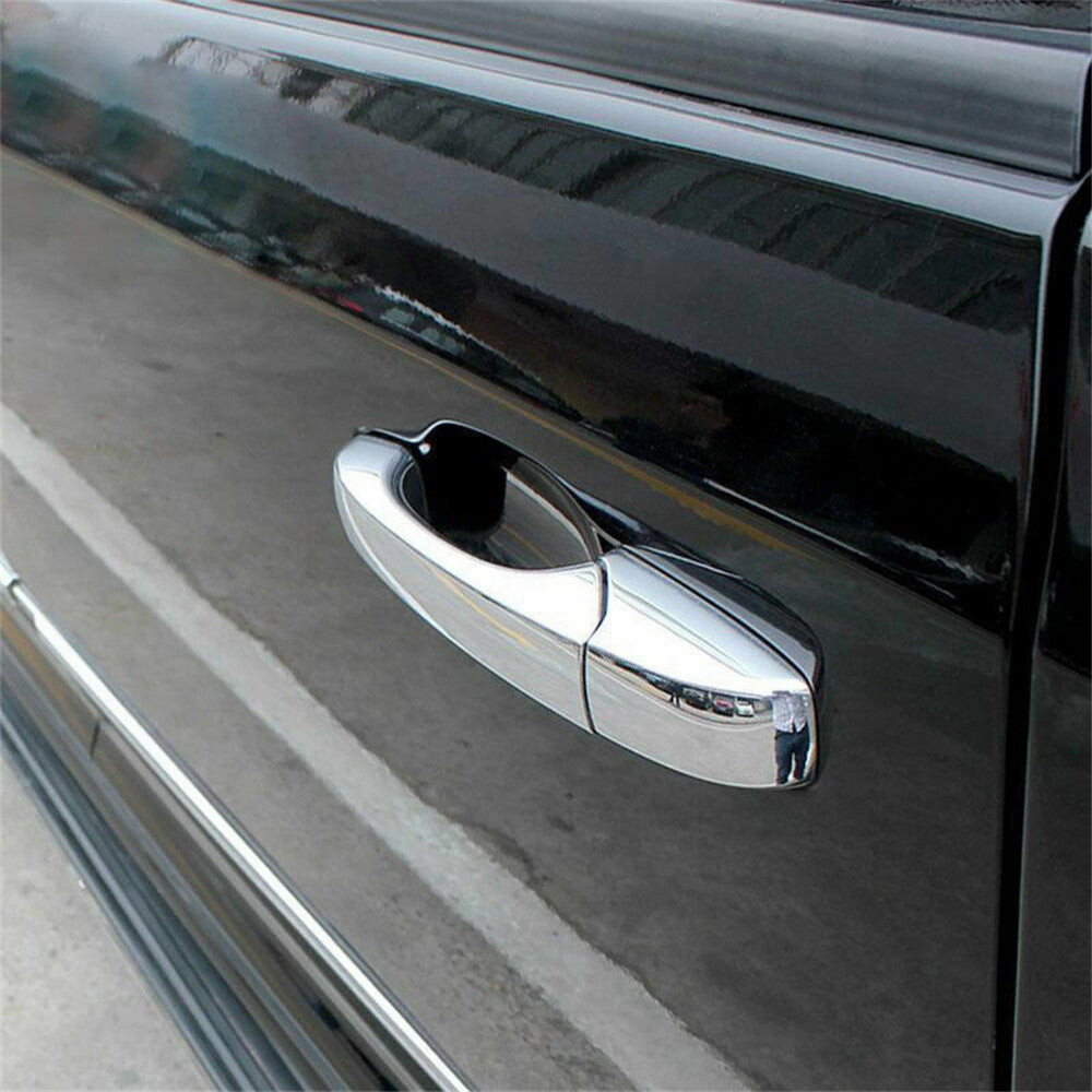8¡ÁChrome ABS Side Door Handle Panel Cover for Jeep Patriot 2011-2016 Accessories