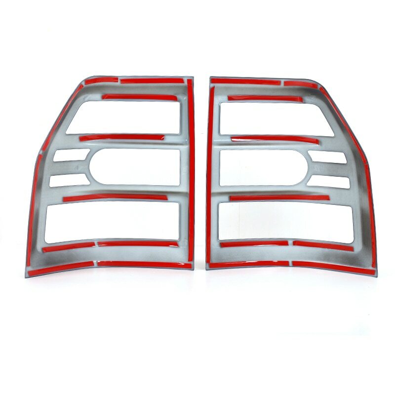 Pair Rear Tail Light Trim Frame Cover for Mitsubishi Pajero V93/V97 2007-2019