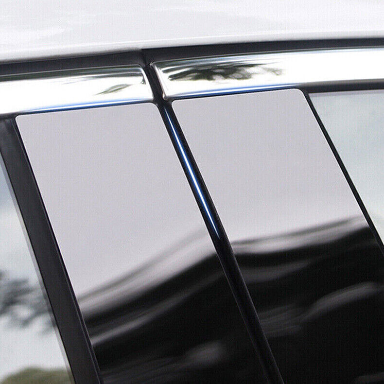 for Kia K5 21-24 Black Out Window Pillar Posts Set Moulding Trim Piano Cover 6P