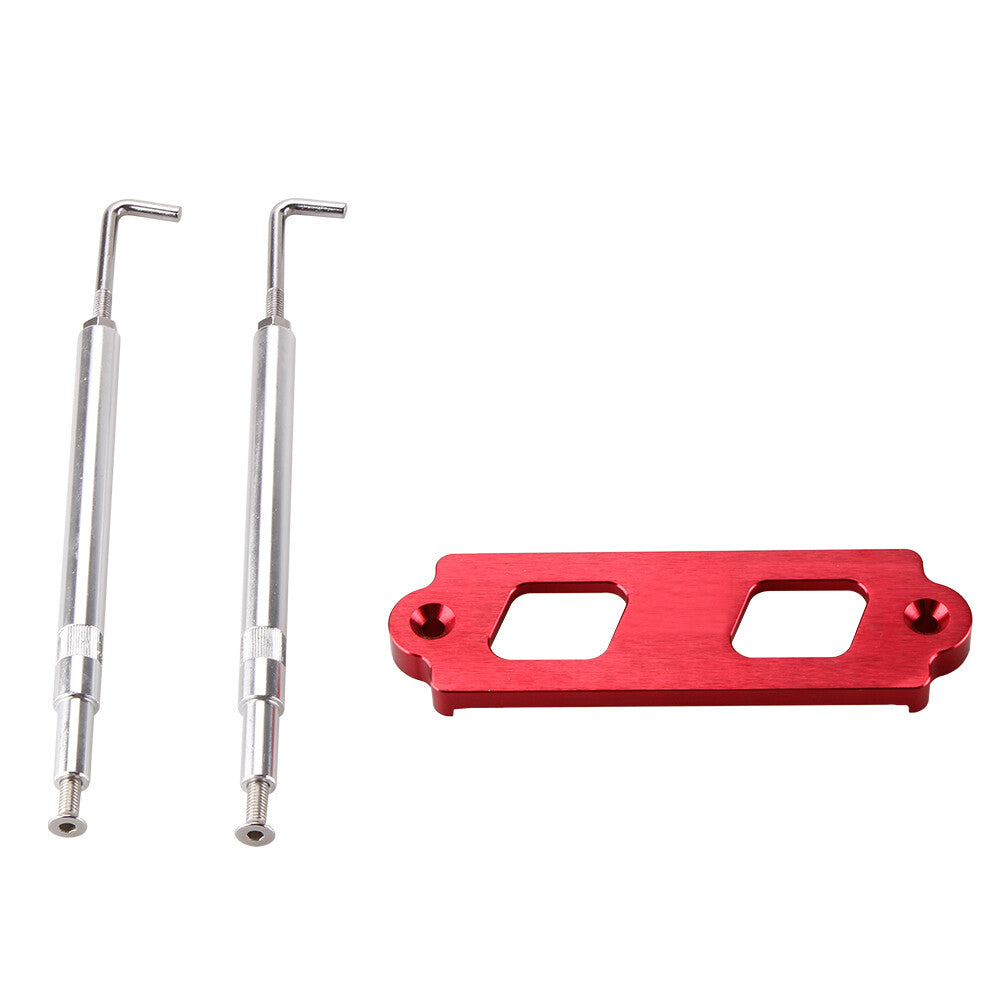 Battery Tie Down Kit Hold Down Rod With Tray Hooks For Integra Red Q