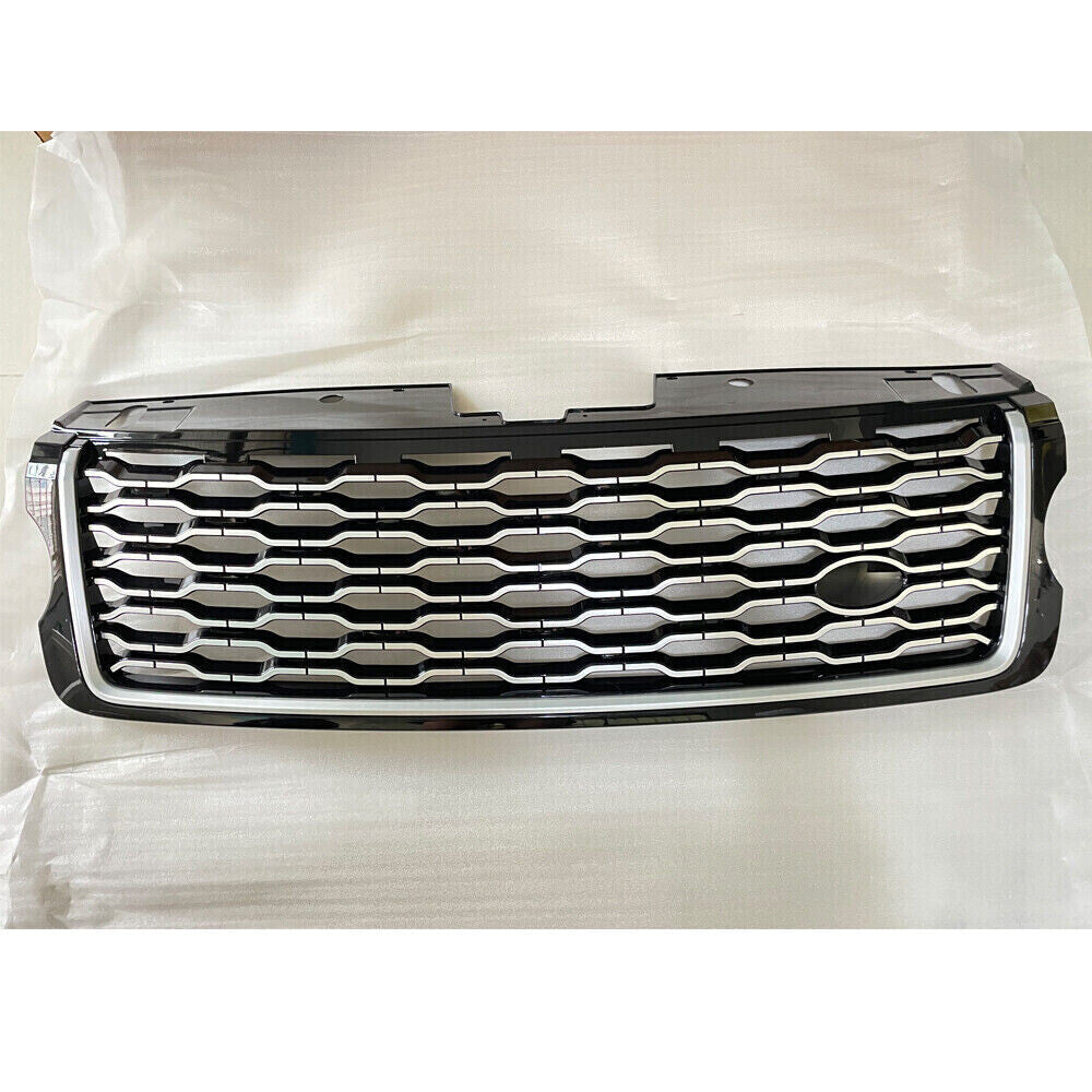Front Bumper Grille+Side Body Vent Trim Strip Kit Fit for Range Rover L405 13-22