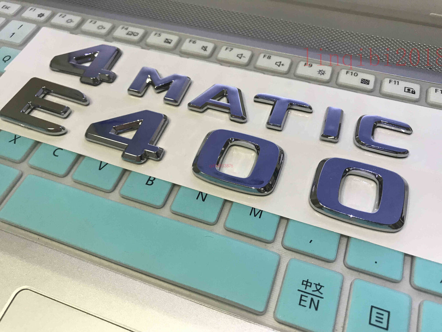 2018 E400 4 MATIC Rear Trunk Emblem Decal Badge FOR AMG NEW