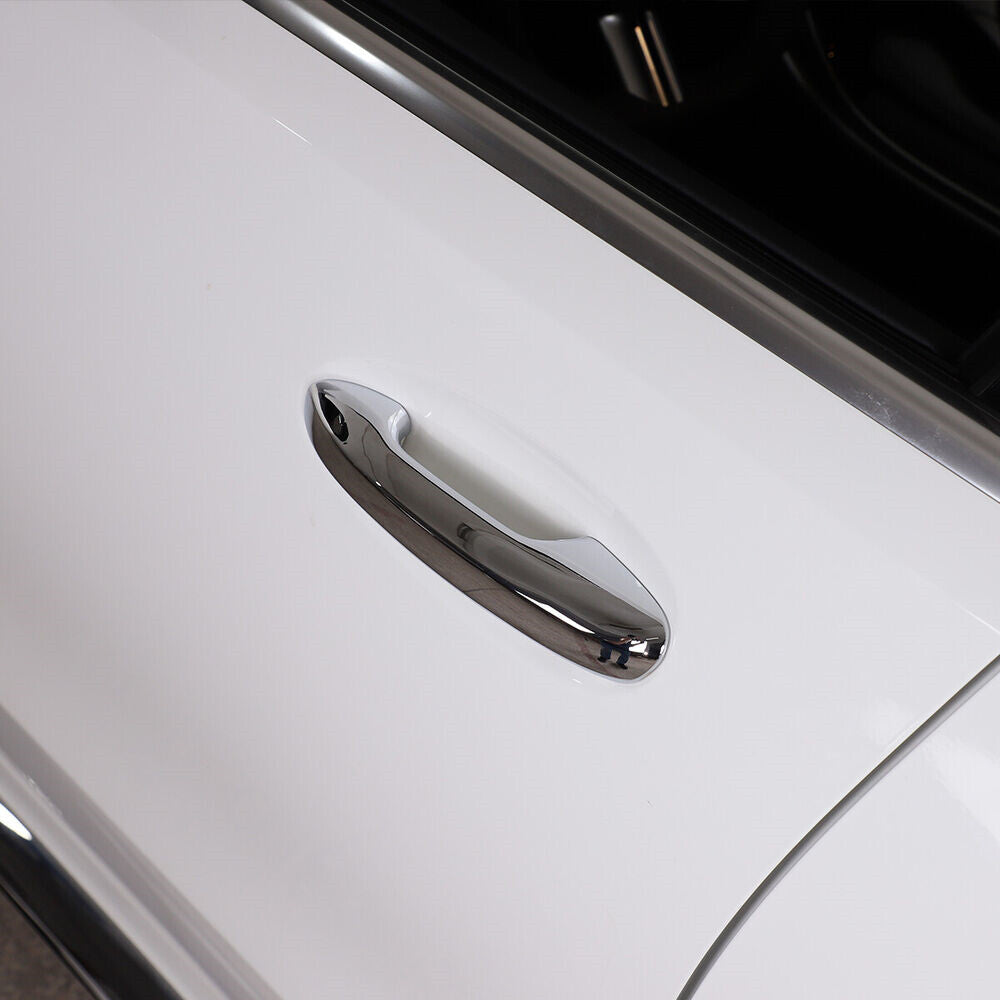 for Mercedes-Benz C Class W206 2022+ABS Chrome Outer Side Door Handle Panel Trim