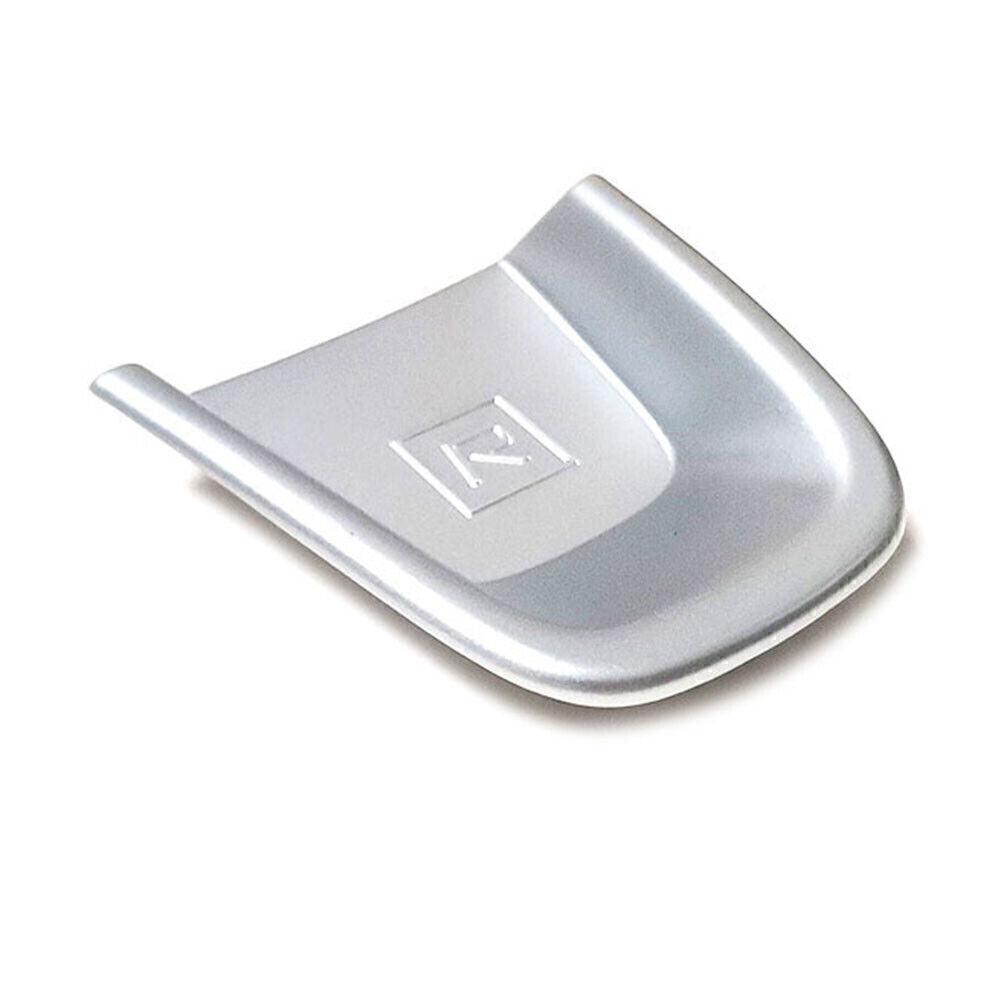 ABS Inner Steering Wheel Decor Cover Trim Matte Silver for Volvo XC40 2018-2020