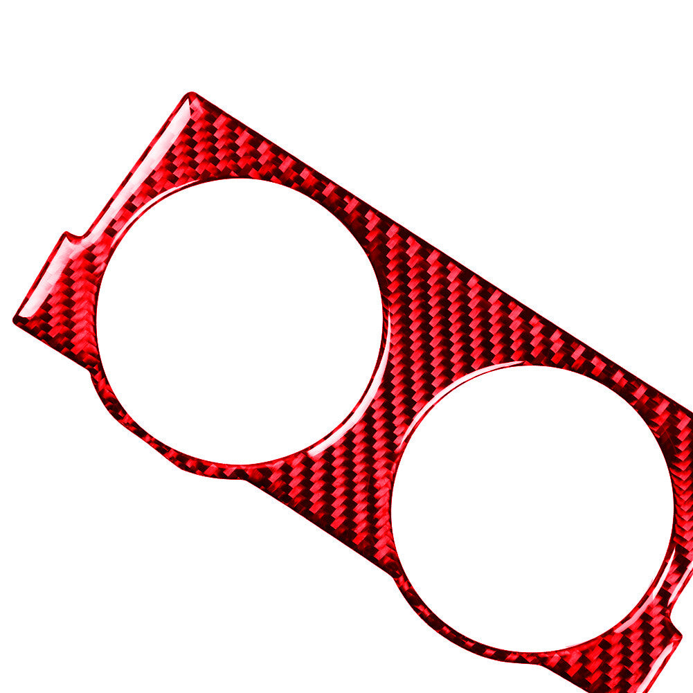 Red Carbon Fiber Navigation Outer Frame Cover Trim for RAM Promaster 2014-2021 v