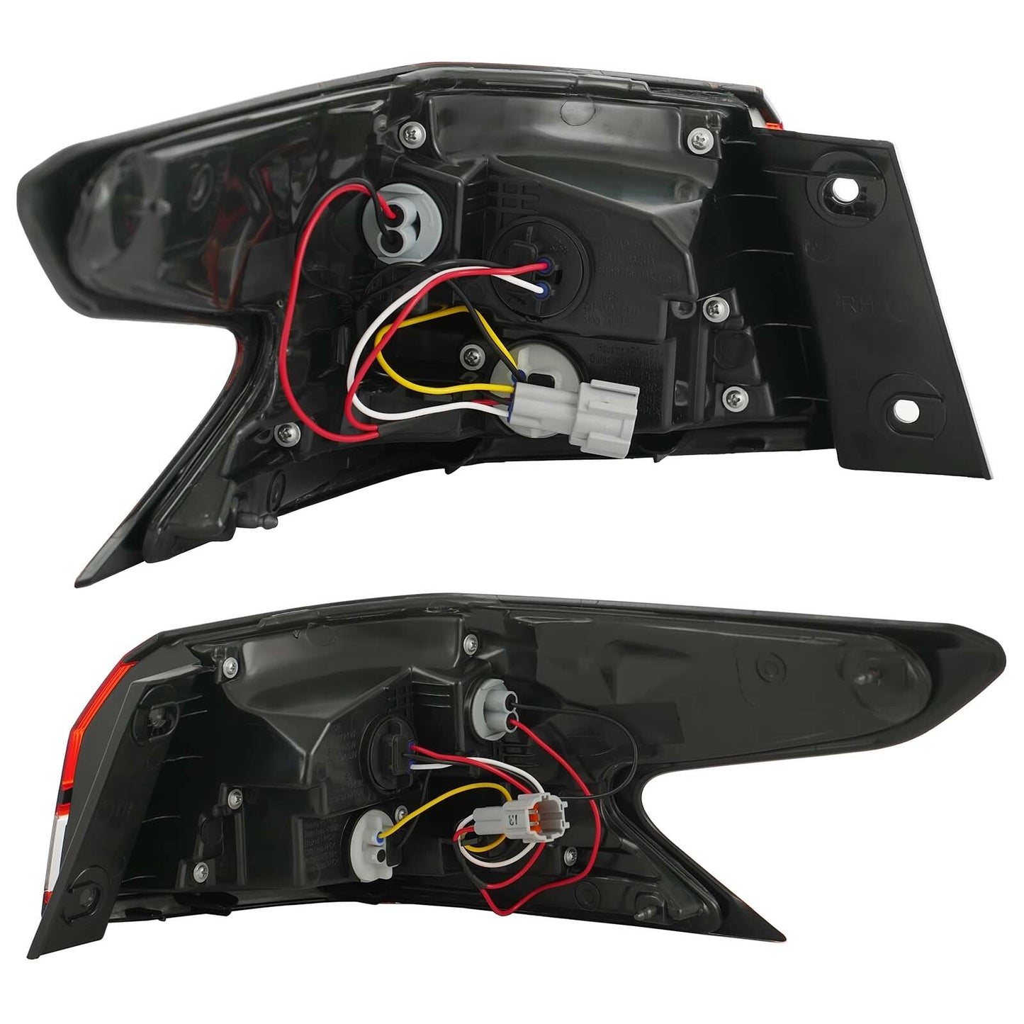 Tail Lights Pair for 20 - 24 for Versa Sedan Body Mount Tail Lights - v