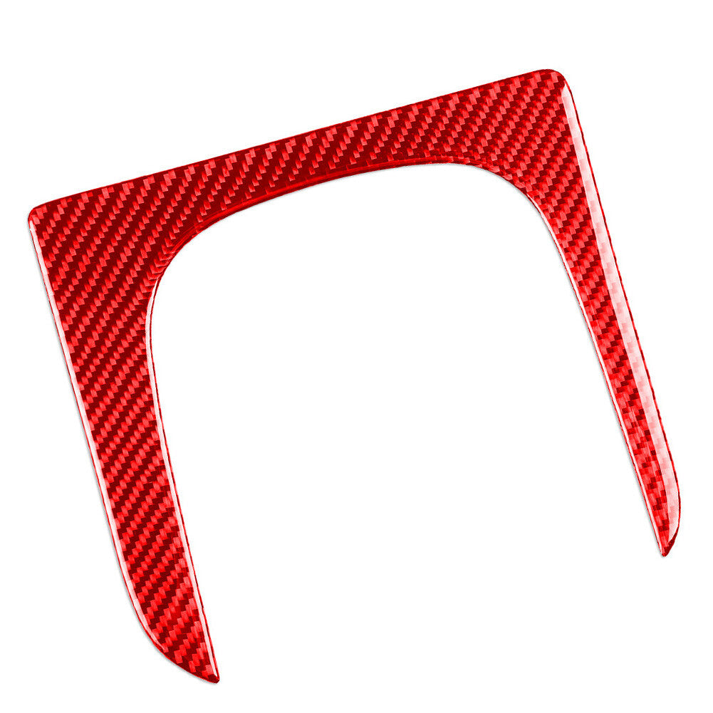 Gear Shift Panel Surround Cover Outer Frame Trim for Honda S2000 2004-09 Red RHD