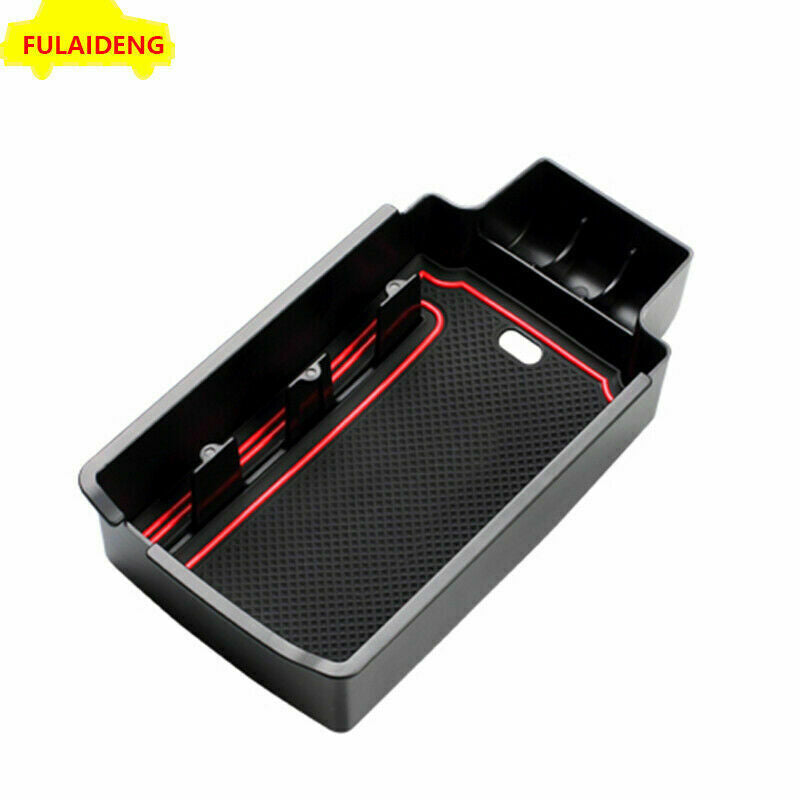Inner Armrest Storage Box for Audi Q3 2013-2018 Central Console Case Tray Trim