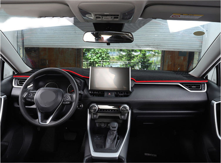 1X Inner Dashboard Dash Mat Non-slip DashMat Sun Shade for Toyota Rav4 2019-2023