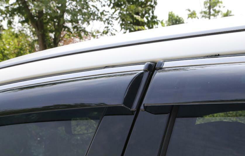 Fit for Audi Q5 2009-2017 ABS Side Window Visor Shades Sun Rain Guard Deflector