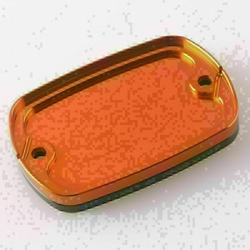 for Yamaha T-Max500 2004-2011 & T-Max 530 2012-2014 Orange Brake Fluid Tank Cap Q