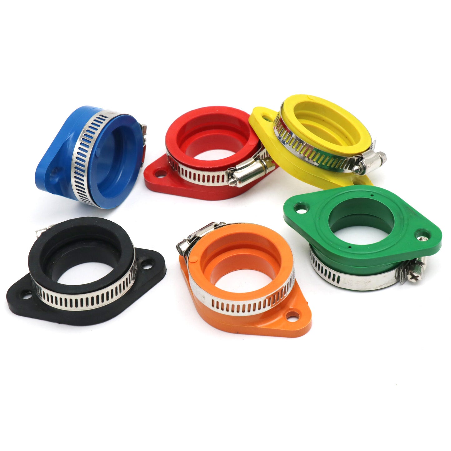 Carburetor 33mm Manifold Boot Rubber Adapter Interface for Honda for Yamaha Q