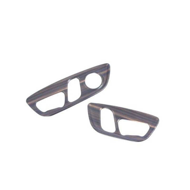 for Toyota for Sienna 21-24 Peach Wood Grain for Seat Button Switch Panel Cover Trim 2X