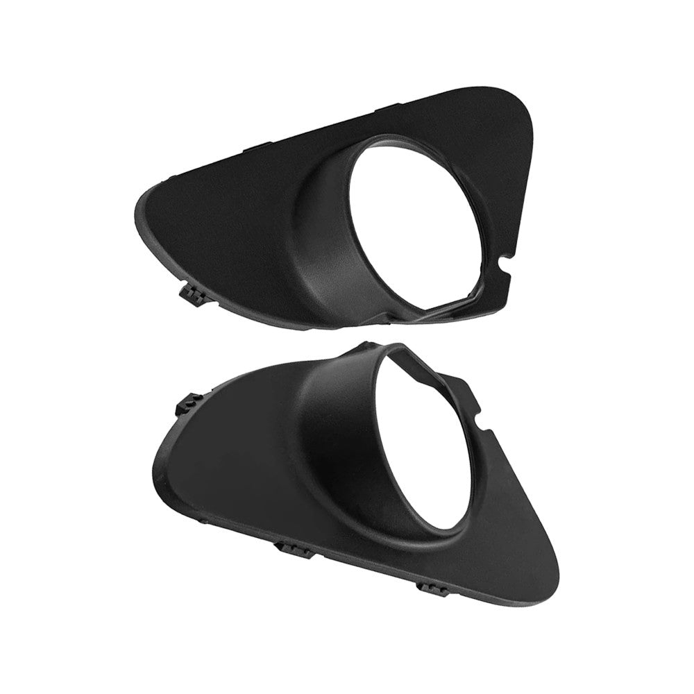 For 645CI 650I 650Ci 645 Left + Right Front Bumper Fog Light Lamp Covers Frame