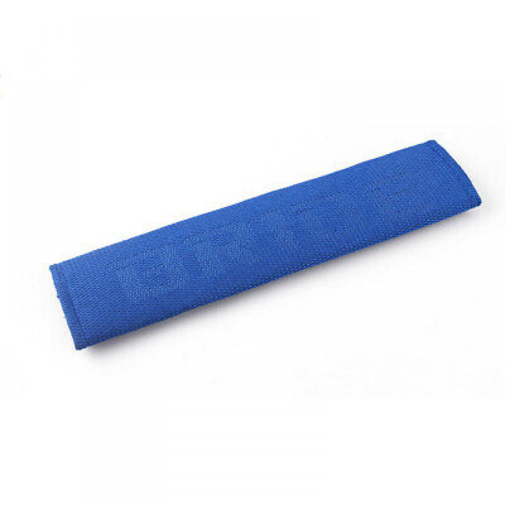 JDM Gradation Neck Headrest Blue 2Pair Pillow +Car for Seat Belt Cover Set Q