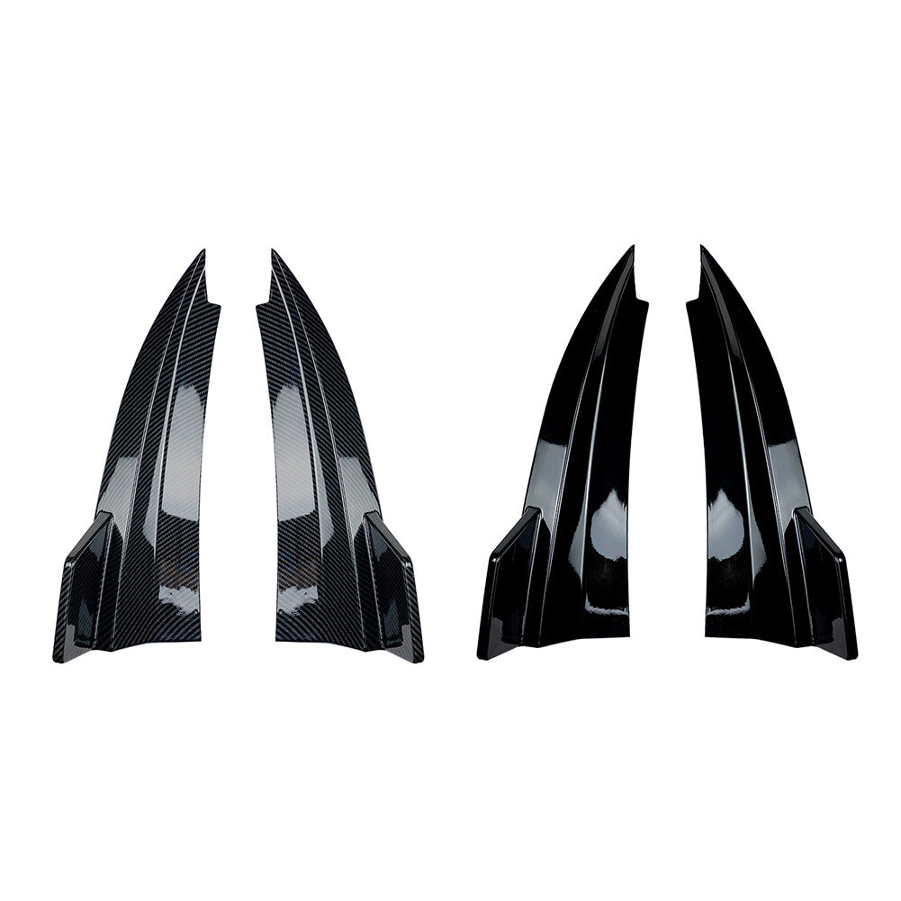 Rear Bumper Canard Splitter Side Vent Kit For 2015-2021 for Benz C-Class W205 Coupe